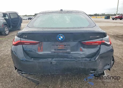 2024 BMW I4 Edrive 40 z USA, uszkodzony, nr VIN WBY73AW07RFT17673